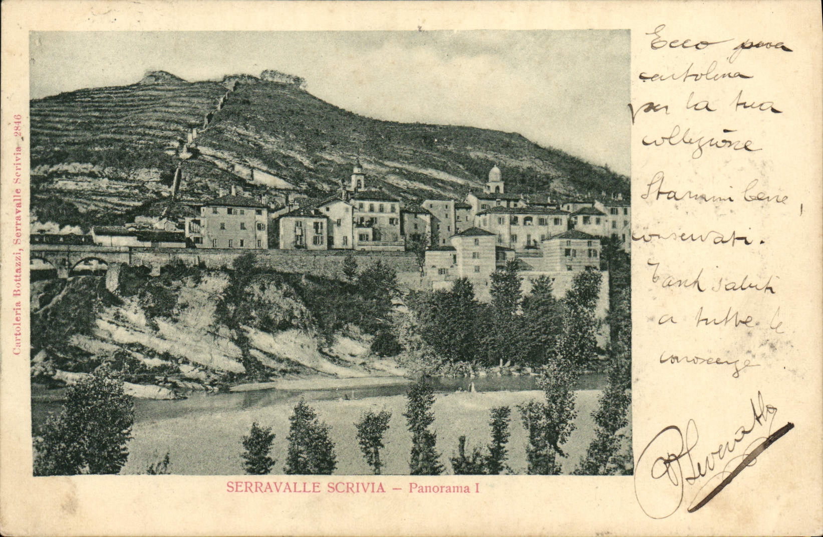 CPA Serravalle Scrivia Panorama
