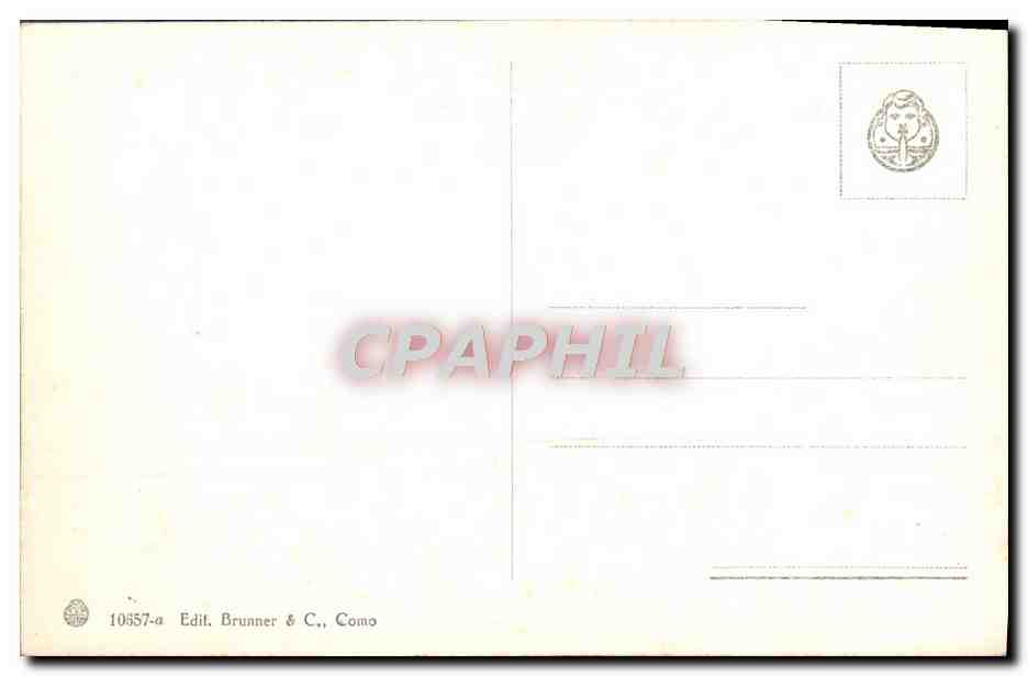 CPA Napoli Panorama — Verso
