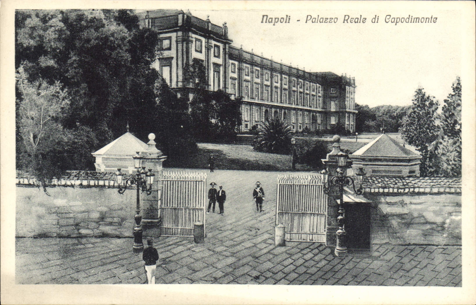 CPA Napoli Palazzo Reale Di Capodimonte