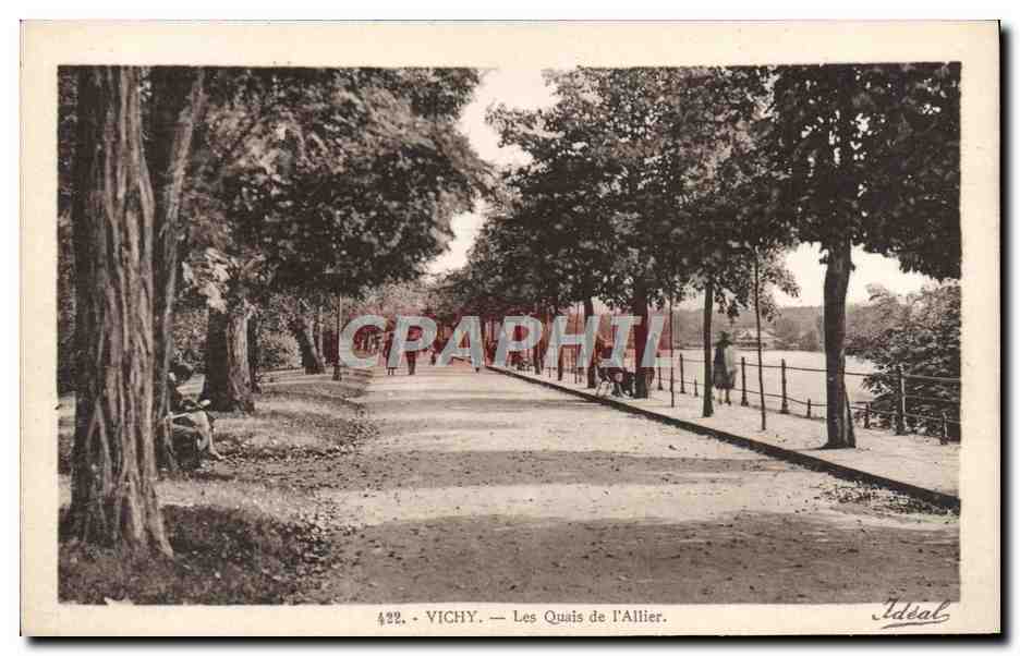 Vichy — Les Quais de l'Allier — Éditions Idéal
