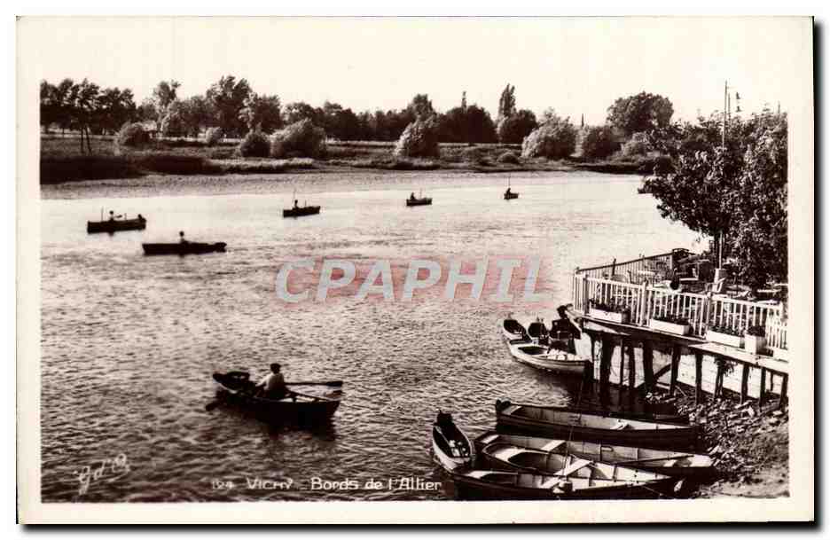 CPA Vichy Bords De l'Allier