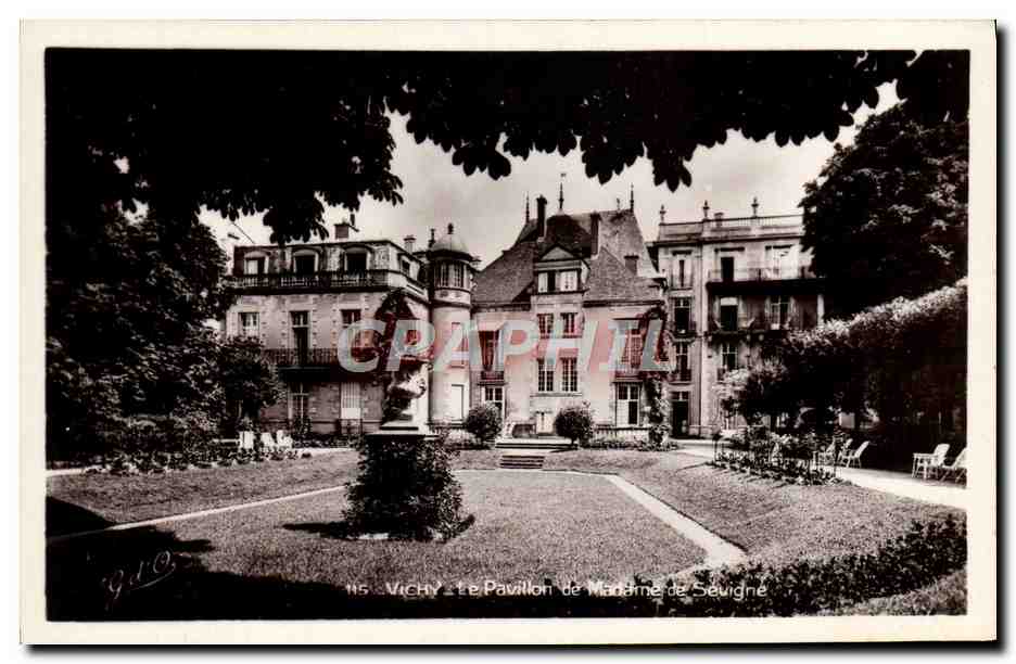 CPA Vichy Le Pavillon De Madame De Sevigne