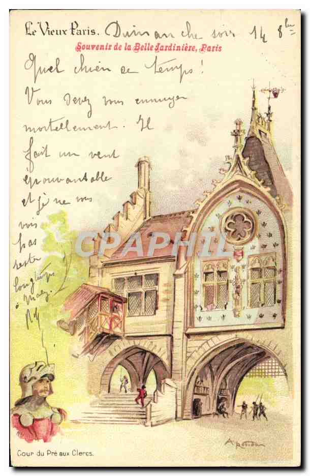 CPA Le Vieux Paris Souvenir De La Belle Jardiniere