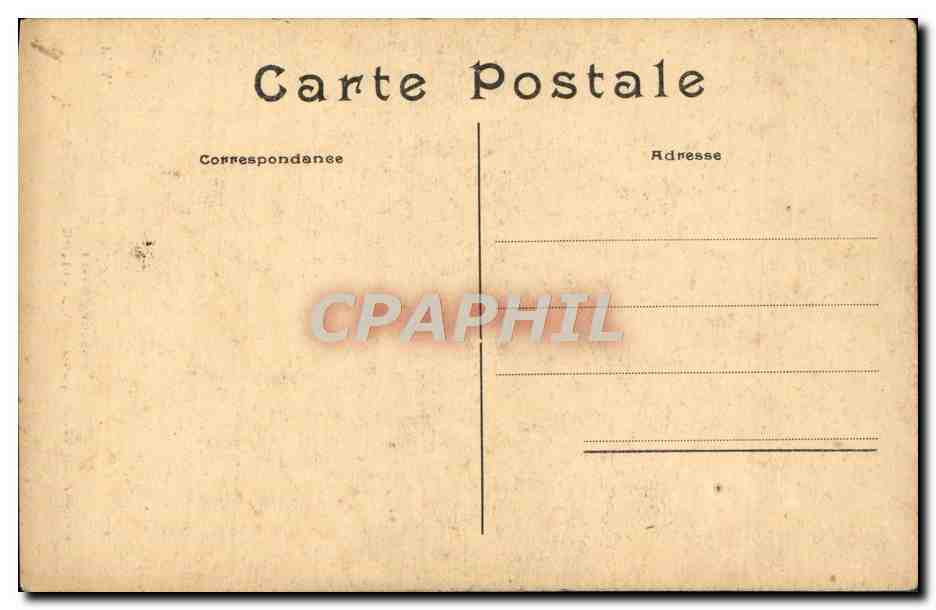 CPA Paris Buttes Chaumont Le Belvedere Et Le Passeur — Verso