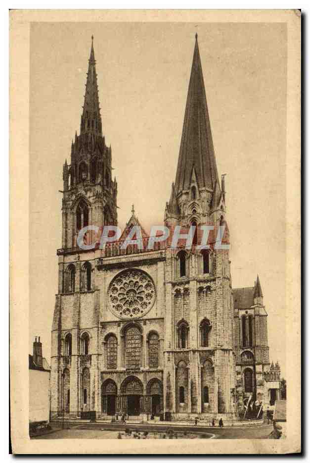 Chartres (Eure-et-Loir) — La Cathédrale — Éditions d'Art Yvon, Paris
