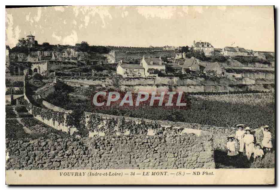 CPA Vouvray Le Mont Enfants