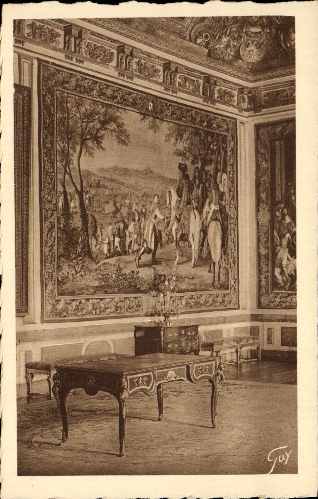 CPA Versailles Table De La Signature De La Paix