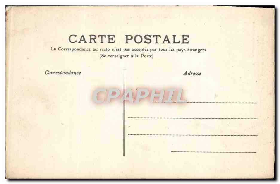 CPA Les Ormes Pres Aillant sur Tholon Cheminee ancienne au chateau de Bontin  — Back