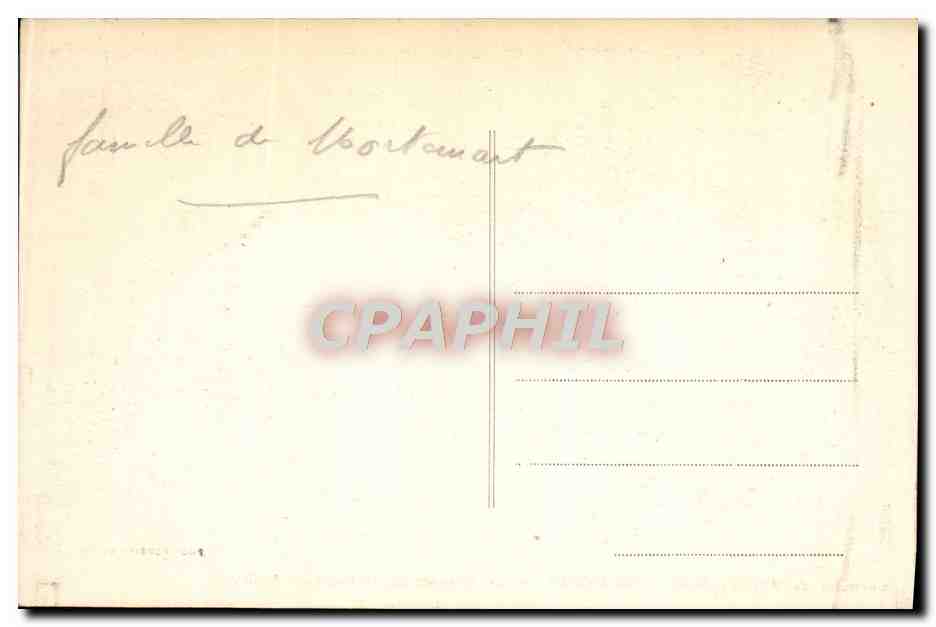CPA Environs De Saint Amand Montrond La Chapelle Du Chateau De Meillant — Rückseite