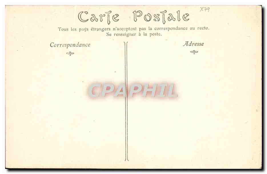 CPA Paris Interieur De l'Elise Saint Etienne Du Mont Vue Prise Du Maitre Autel — Rückseite