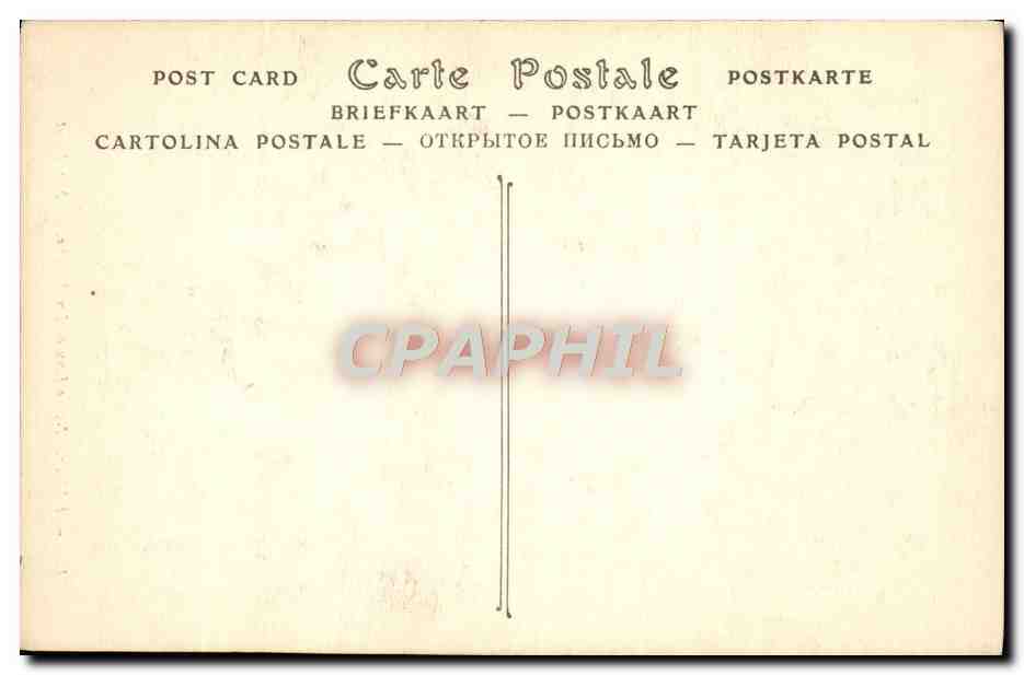 CPA Paris Notre Dame La Fleche — Verso