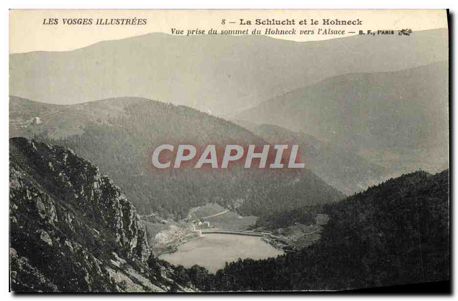 Les Vosges Illustrées — La Schlucht et le Hohneck — B. F., Paris