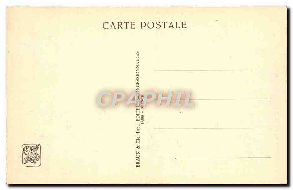 CPA Exposition Coloniale Internationale Paris 1931 Madagascar Facade principale — Rückseite