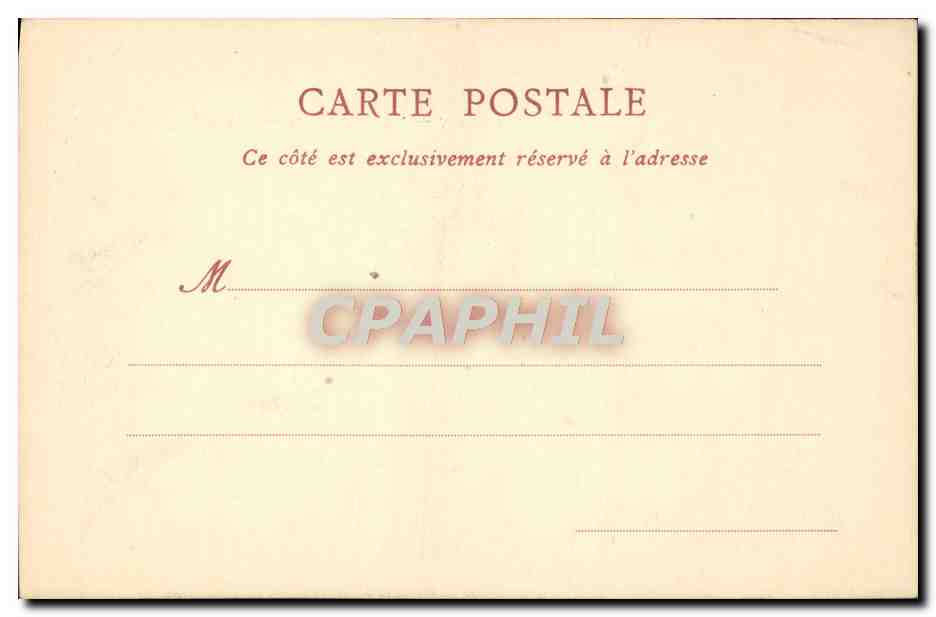 CPA Bagnoles De l'Orne Le Grand Hotel — Rückseite