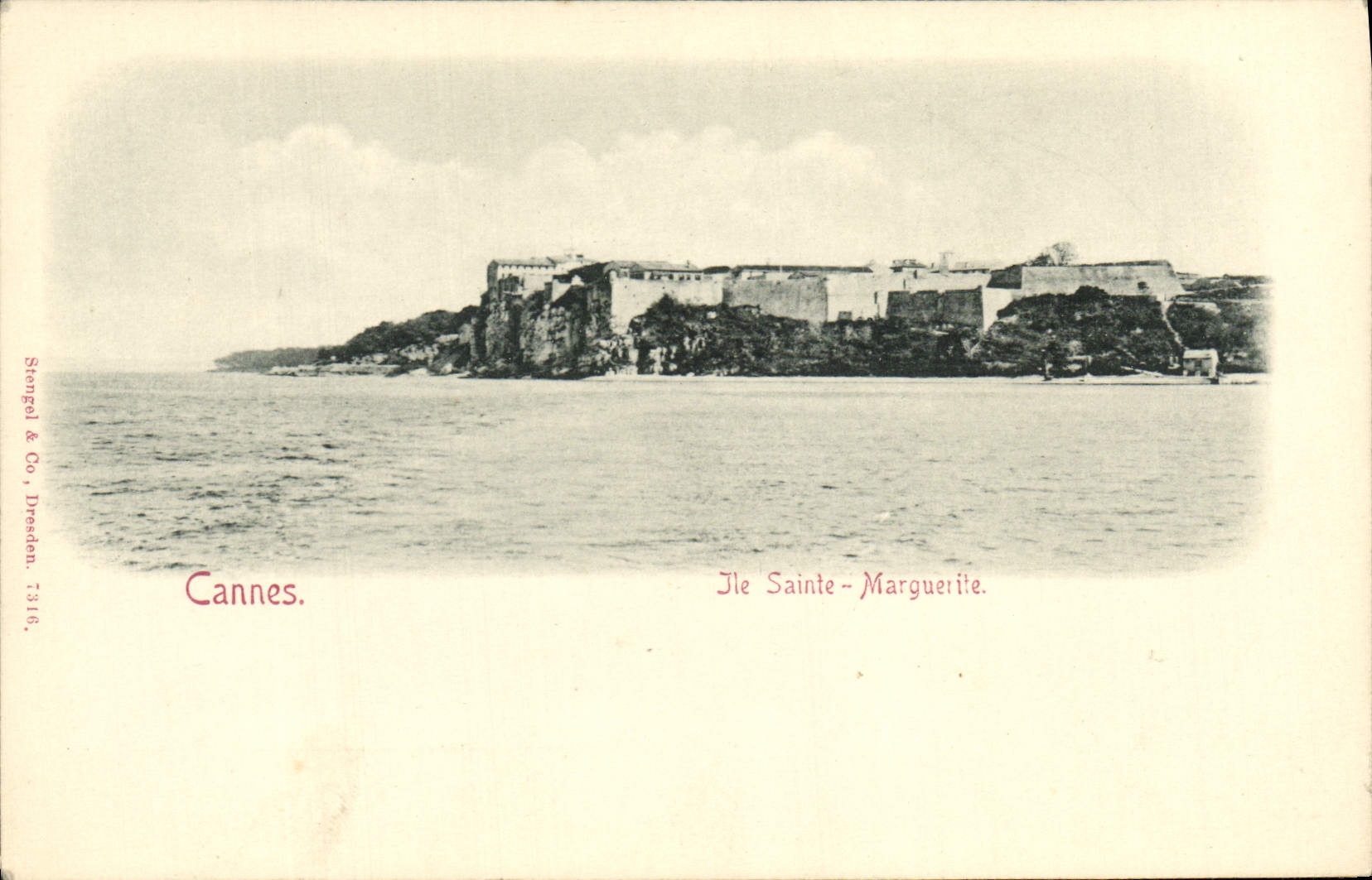 CPA Cannes Ile Sainte Marguerite