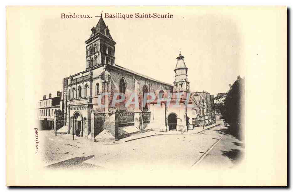 CPA Bordeaux Basilique Saint Seurin