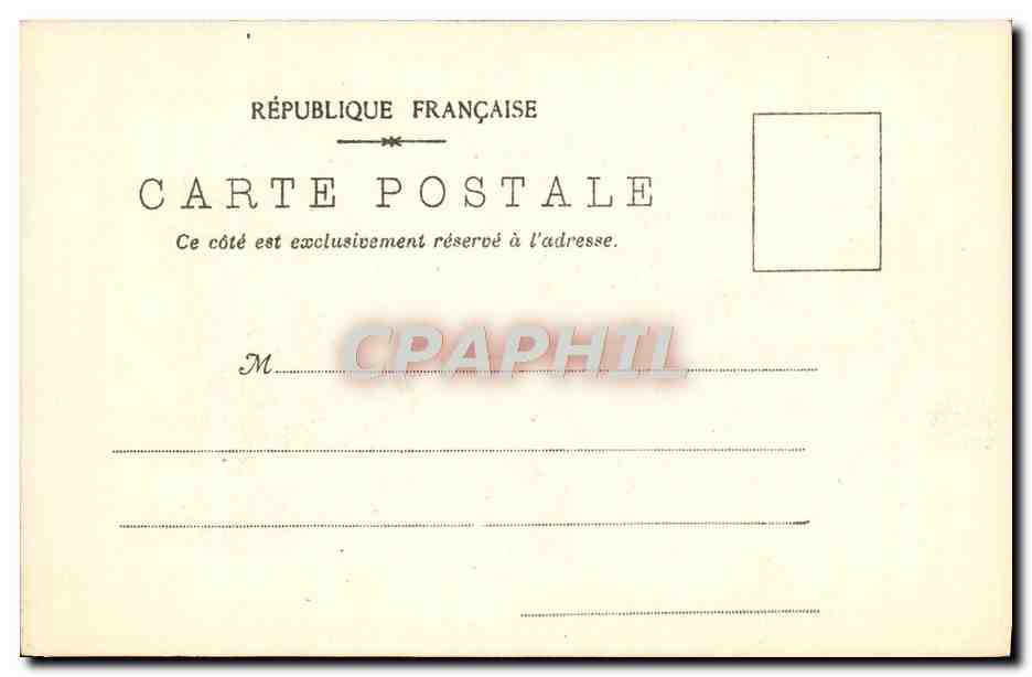 CPA Bordeaux Basilique Saint Seurin — Verso