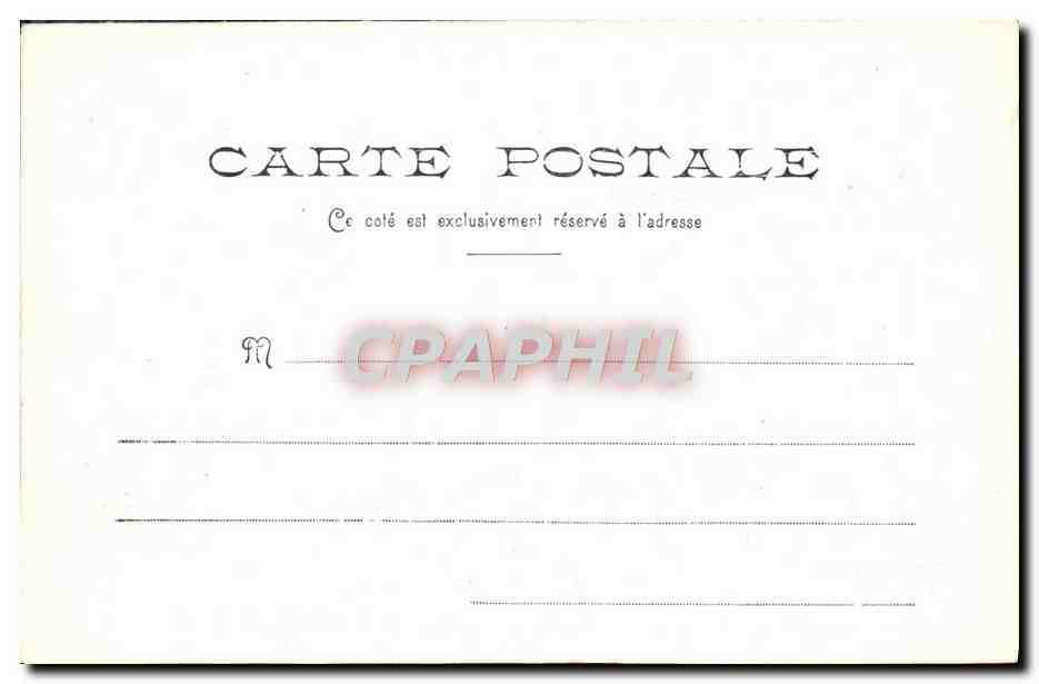 CPA Bordeaux Le Saint Andre L'Abside De La Cathedrale Et La Tour Pey Berland — Verso