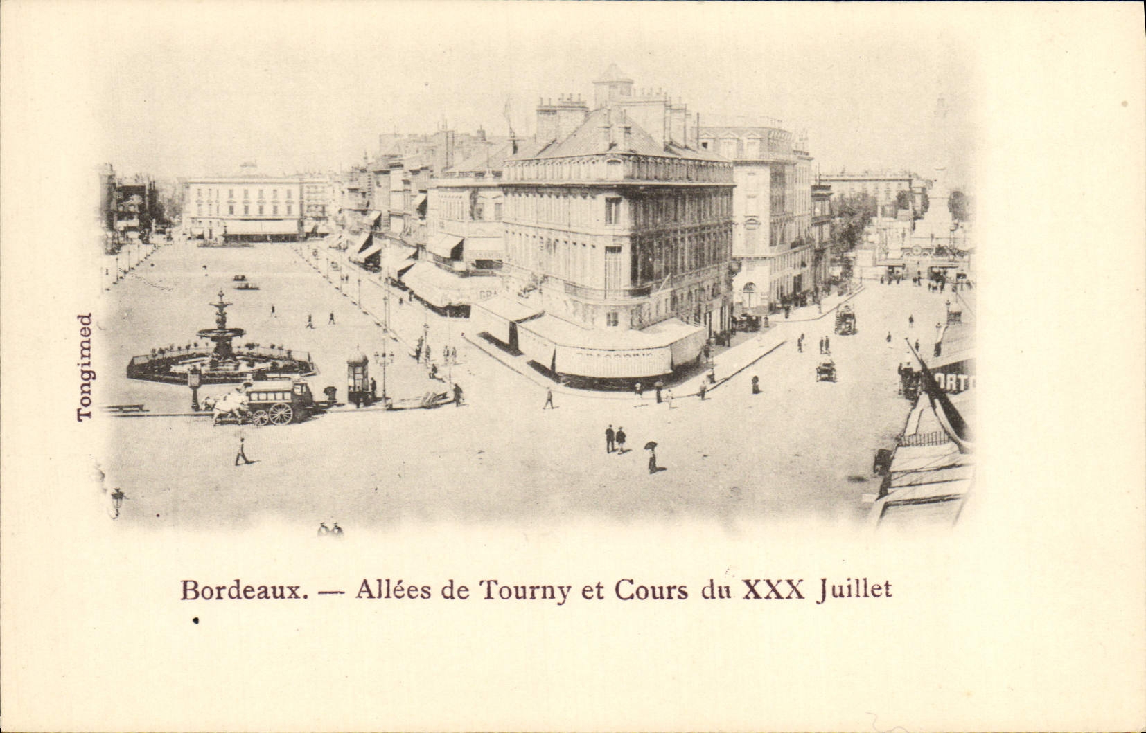 Bordeaux — Allées de Tourny et Cours du XXX Juillet — Tongimed