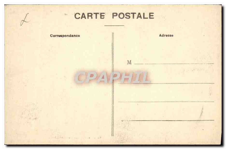 CPA Les Voges Retournemer Le Lac — Verso