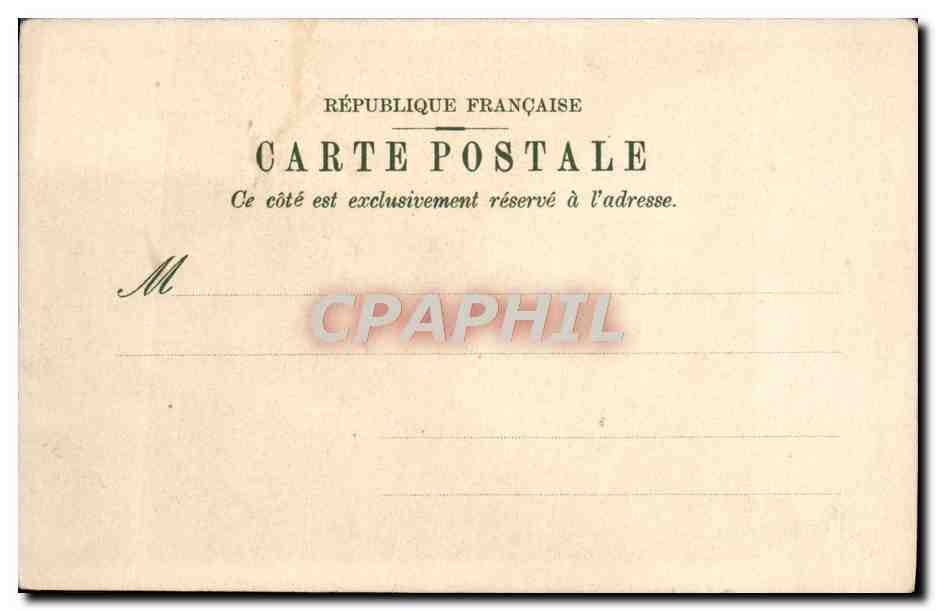 CPA Battoni Madeleine Galerie Royale De Dresde — Verso