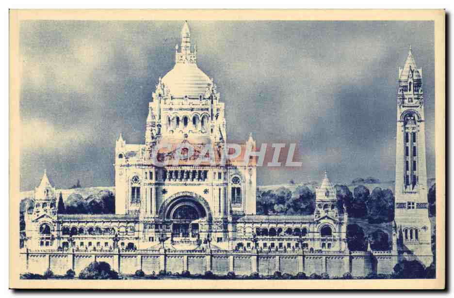 CPA La Basilique De Lisieux Vue Generale Du Projet