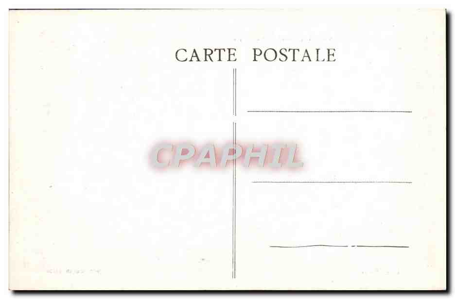 CPA Vichy La Mairie — Verso