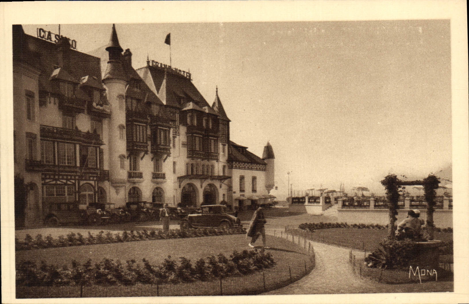 CPA Pourville Le Grand Hotel