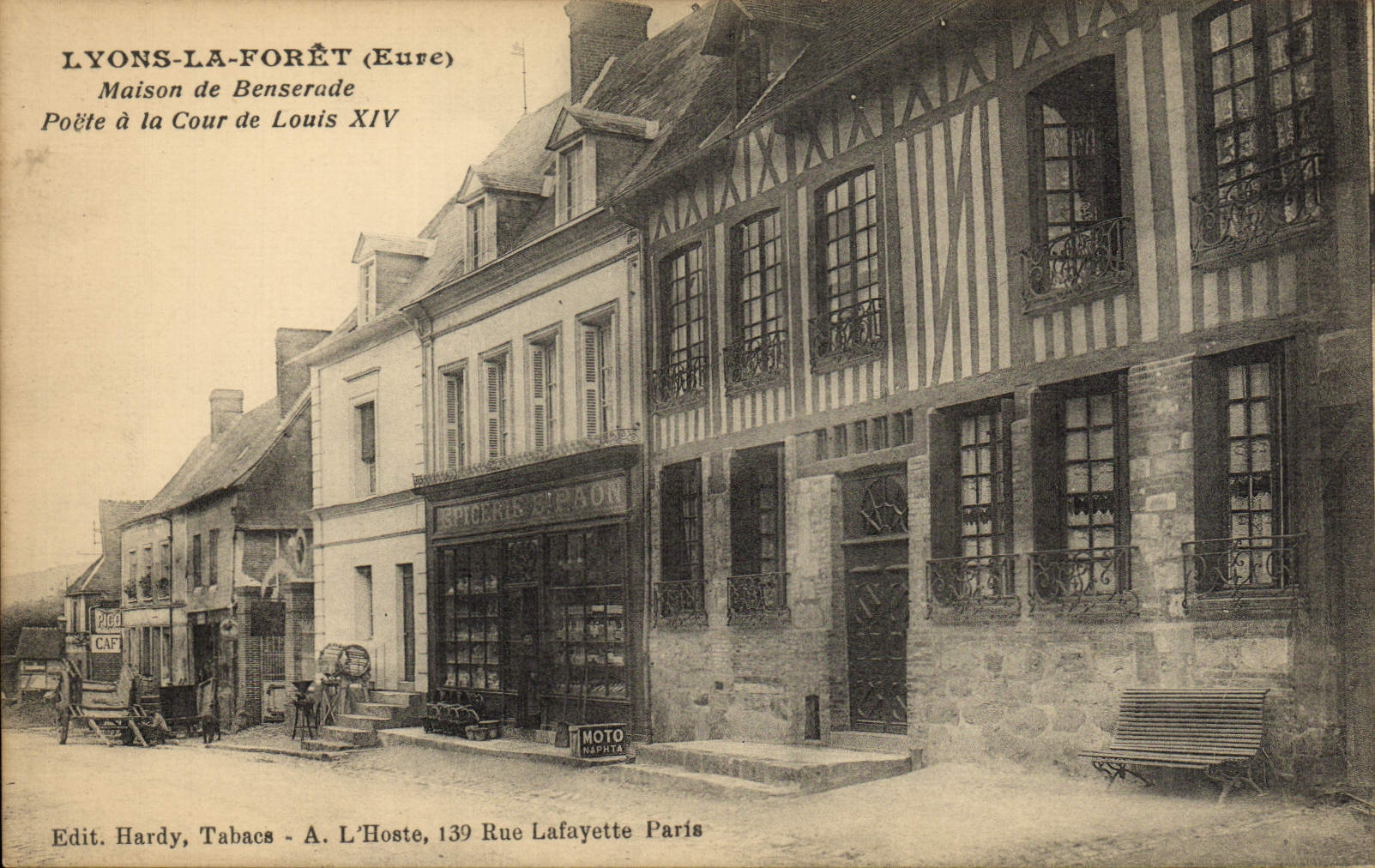 CPA Lyons La Foret Maison De Benserade Poete a La Cour De Louis XIV