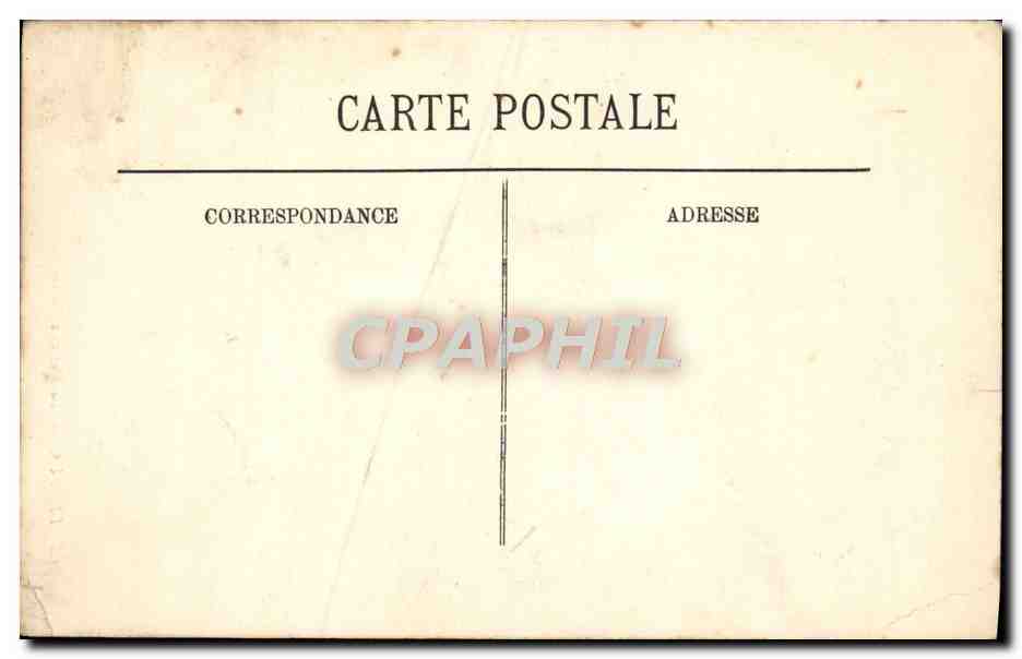 CPA Lisieux La Rue Aux Fevres Coiffeur — Verso