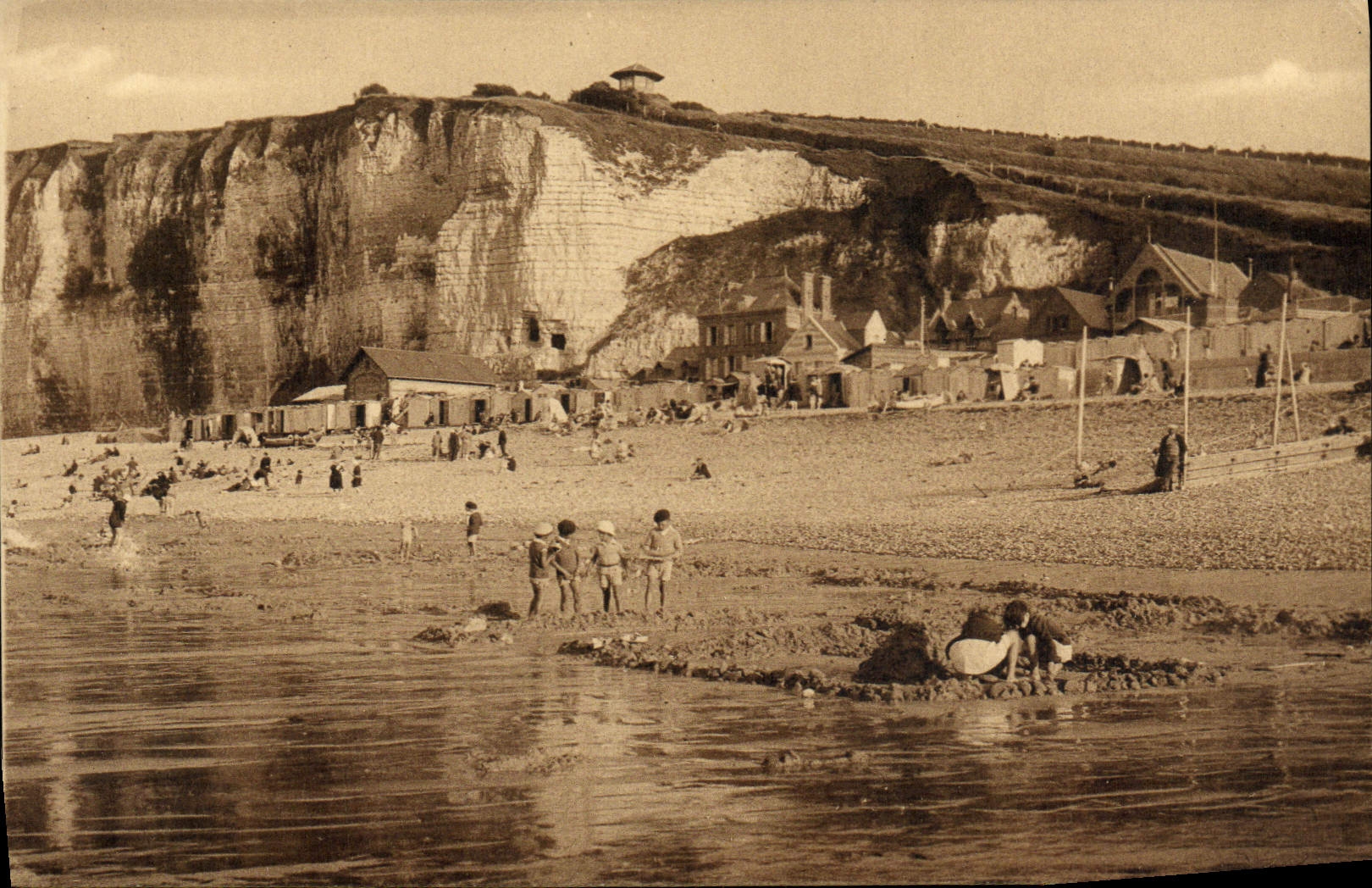 CPA St Valery En Caux La Plage