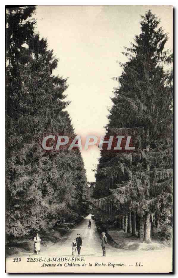 Tessé-la-Madeleine — Avenue du Château de la Roche-Bagnoles — LL, n°219