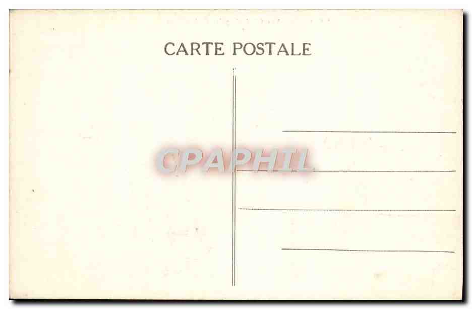 CPA Caen Vue Generale Prise De St Gilles — Verso