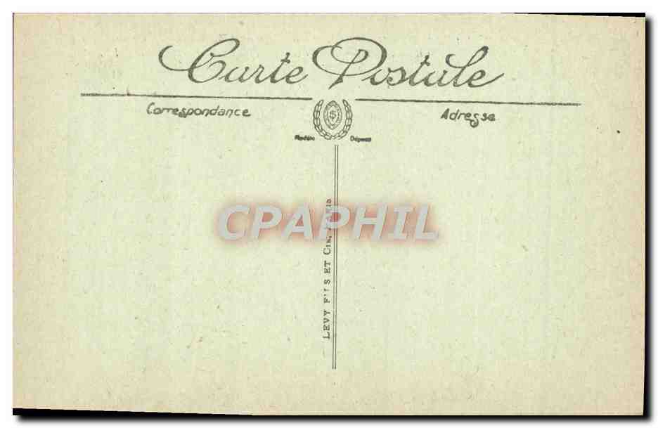 CPA Les Ruines De La Grande Guerre Reims Abris de grosse artillerie a l'interieur de la ville Militaria — Verso