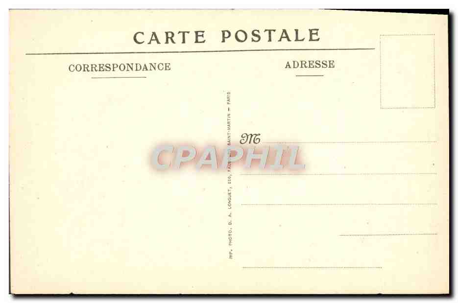 CPA Reims Hotel de Ville le jour de l'invasion allemande 4 sept 1914 Militaria  — Rückseite