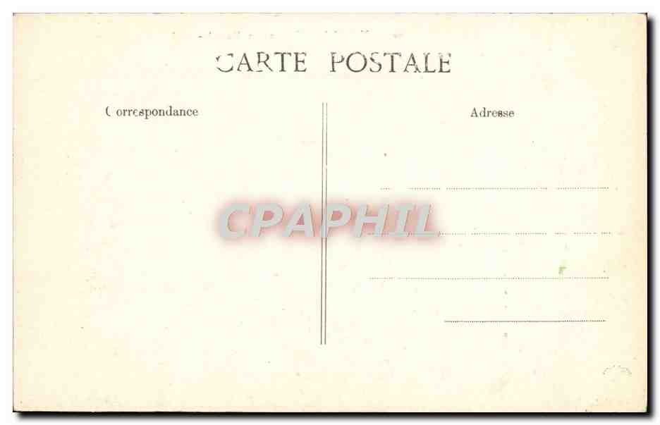 CPA Melun Chateau de Vaux le Penil — Rückseite