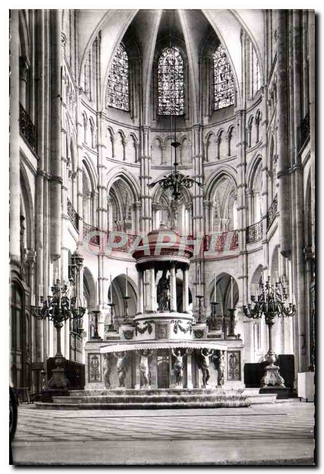 Noyon (Oise) - La Cathédrale — Le Chœur XIIe s. et le Maître-Autel XVIIIe s. — Gloria Rapid'Photo - Paris