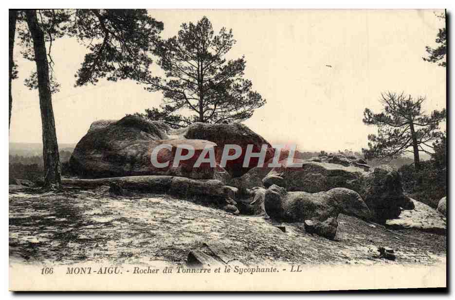 Mont-Aigu - Rocher du Tonnerre et les Sycophantes - LL