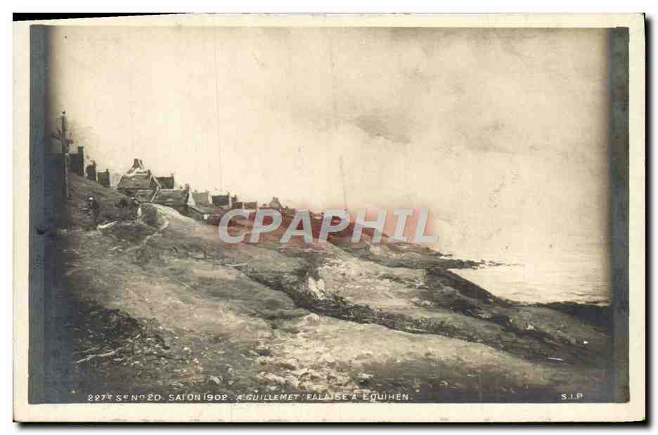 CPA Salon 1902 Guillemet Falaise A Equihen