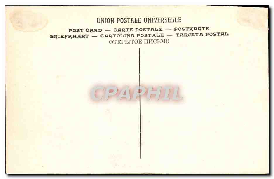 CPA Salon 1909 Guillonnet Fin de Marche Folklore  — Verso
