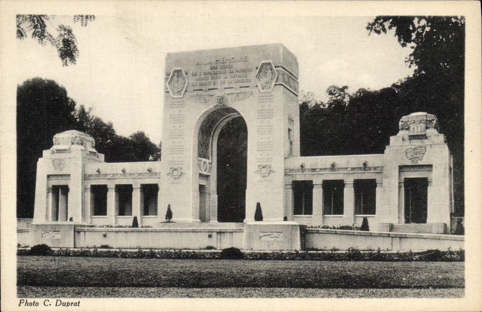 Mémorial de l'Escadrille Lafayette — Photo C. Duprat