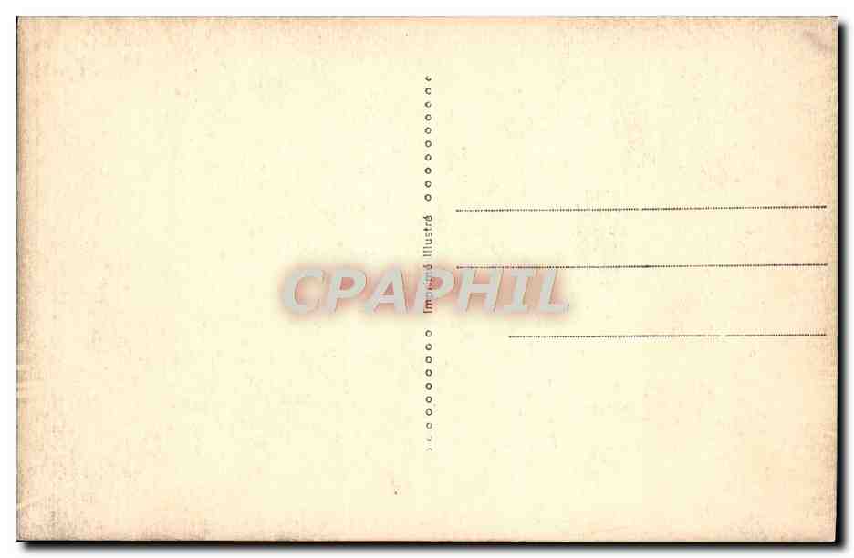 CPA Palais de Versailles Galerie des Batailles — Verso