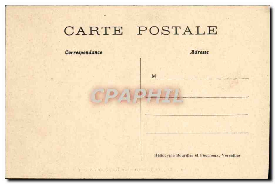 Versailles — Le Petit Trianon — Le Temple de l'Amour — Verso