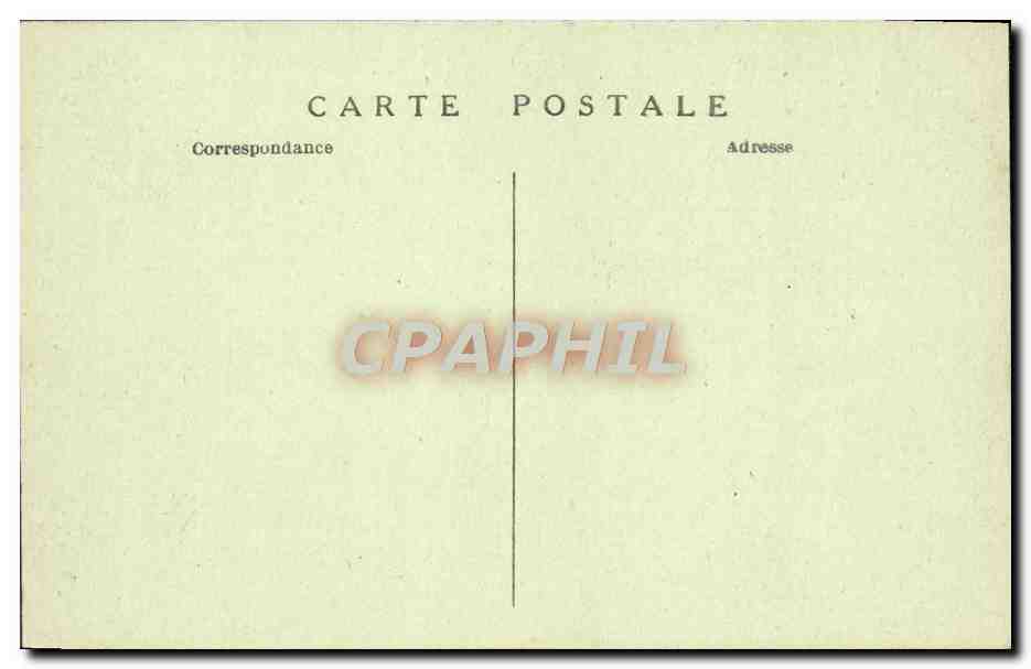 St-GERMAIN-en-LAYE (S-et-O) — Le Château pris du Rond-Point de la Terrasse — A. P. — Verso