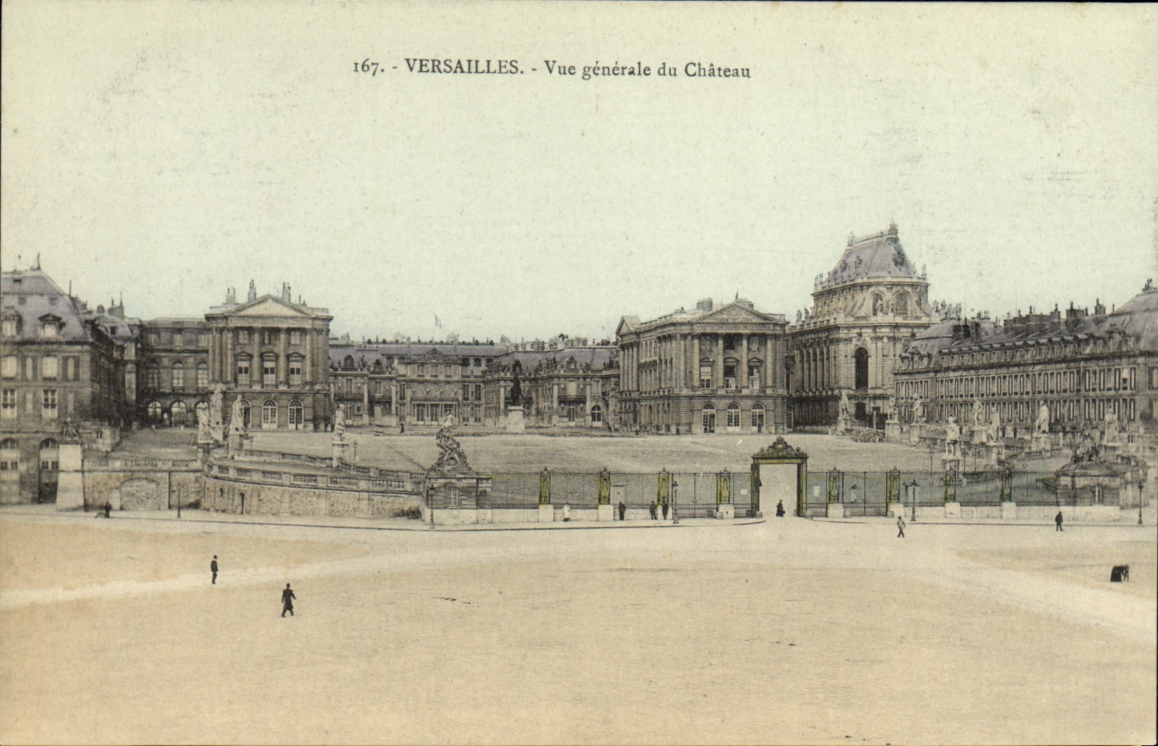 Versailles - Vue générale du Château — éditeur non identifié, n° de série 167