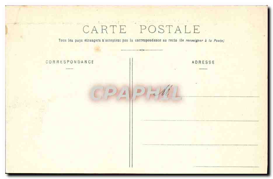 Versailles - Vue générale du Château — éditeur non identifié, n° de série 167 — Verso