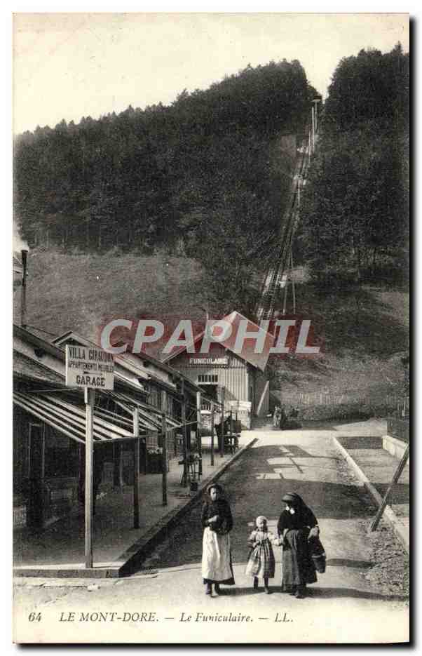 Le Mont-Dore — Le Funiculaire — LL.