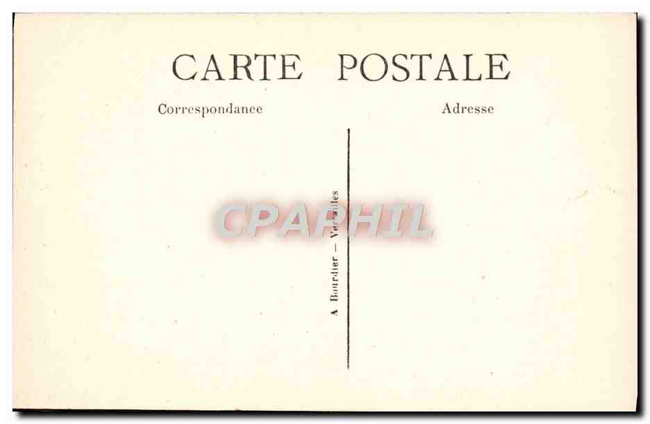 CPA Exposition de L'Apprkntissage Et Du Travail Pupilles de la Nation Mutiles Versailles Versailles 1922 — Rückseite