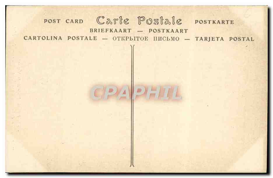 CPA Paris Place de la Nation Le Triomphe de la Republique Dalou — Rückseite
