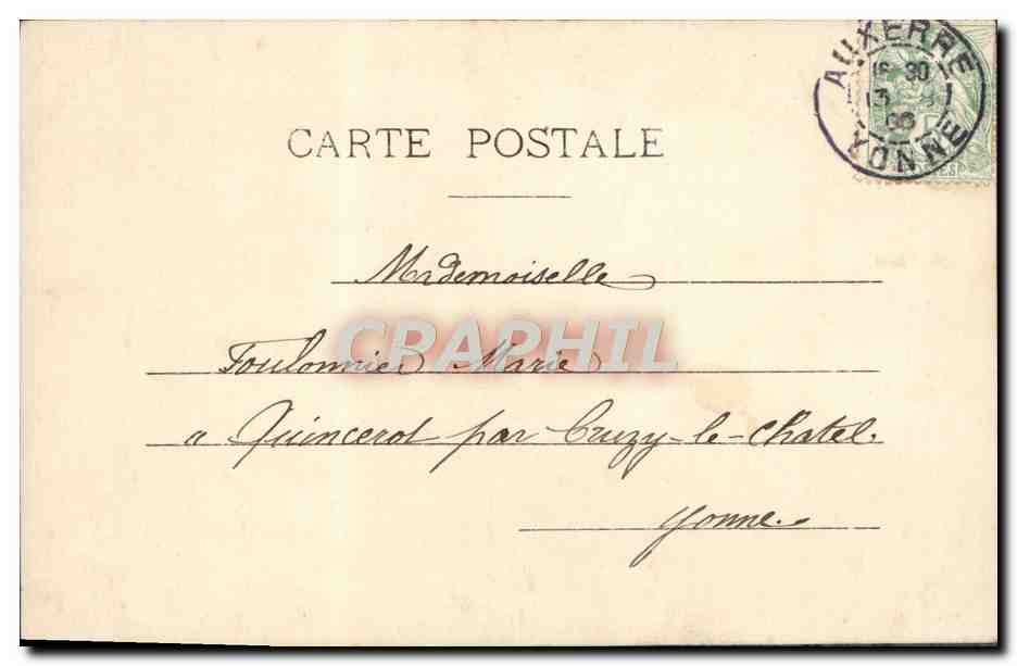 Sainte Marie — poème sur les lys — A.N. Paris, n° 355 — Achterkant